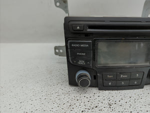 2012-2015 Hyundai Sonata Radio AM FM Cd Player Receiver Replacement P/N:96180-3Q600 96180-3Q700 Fits 2012 2013 2014 2015 OEM Used Auto Parts