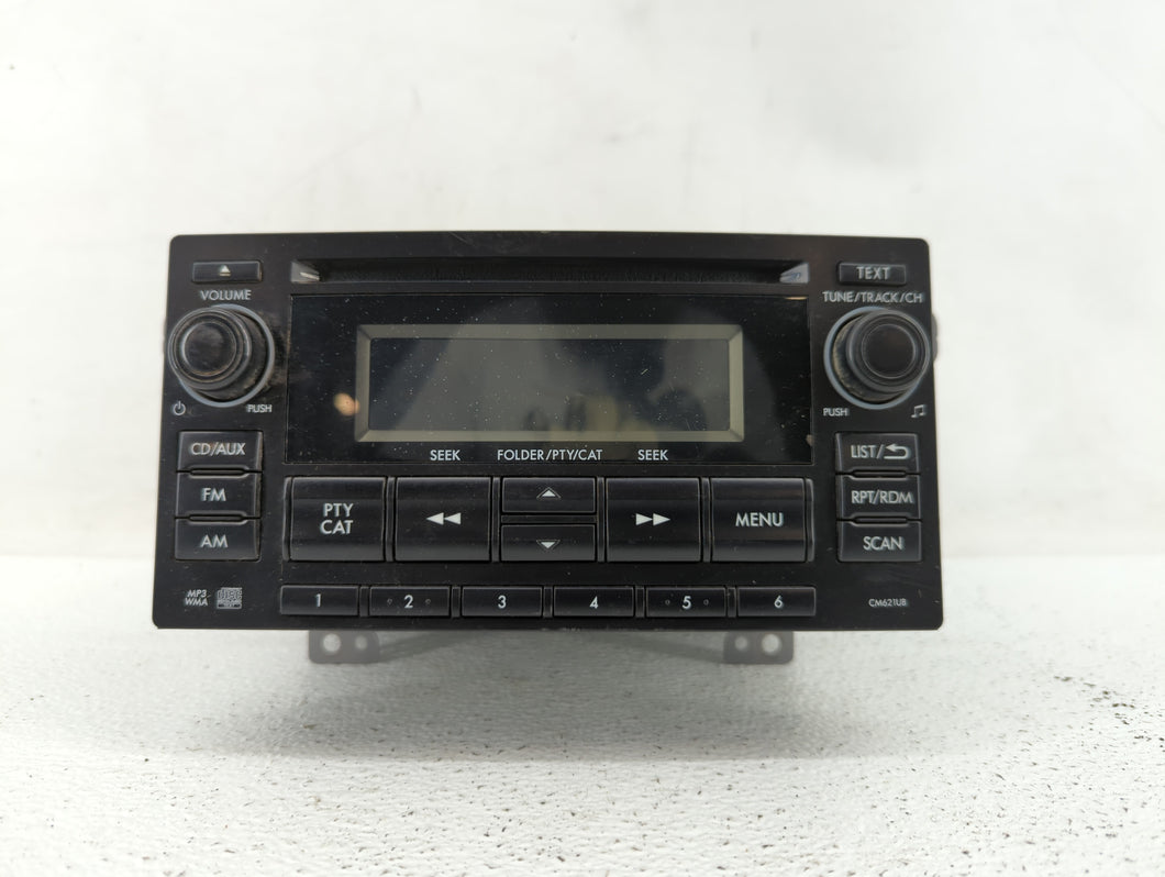 2012-2014 Subaru Impreza Radio AM FM Cd Player Receiver Replacement P/N:86201FJ600 86201FJ620 Fits 2012 2013 2014 OEM Used Auto Parts