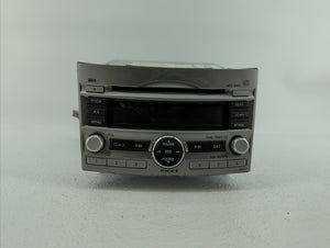 2010-2012 Subaru Legacy Radio AM FM Cd Player Receiver Replacement P/N:86201AJ62A 86201AJ64A Fits 2010 2011 2012 OEM Used Auto Parts