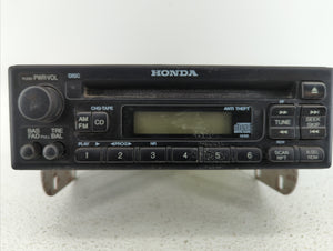 1999-2000 Honda Odyssey Radio AM FM Cd Player Receiver Replacement P/N:39100-S0X-A001 Fits 1999 2000 OEM Used Auto Parts