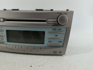 2007-2009 Toyota Camry Radio AM FM Cd Player Receiver Replacement P/N:86120-06182 86120-33890 Fits 2007 2008 2009 OEM Used Auto Parts