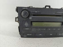 2009 Toyota Corolla Radio AM FM Cd Player Receiver Replacement P/N:86120-02750 Fits OEM Used Auto Parts