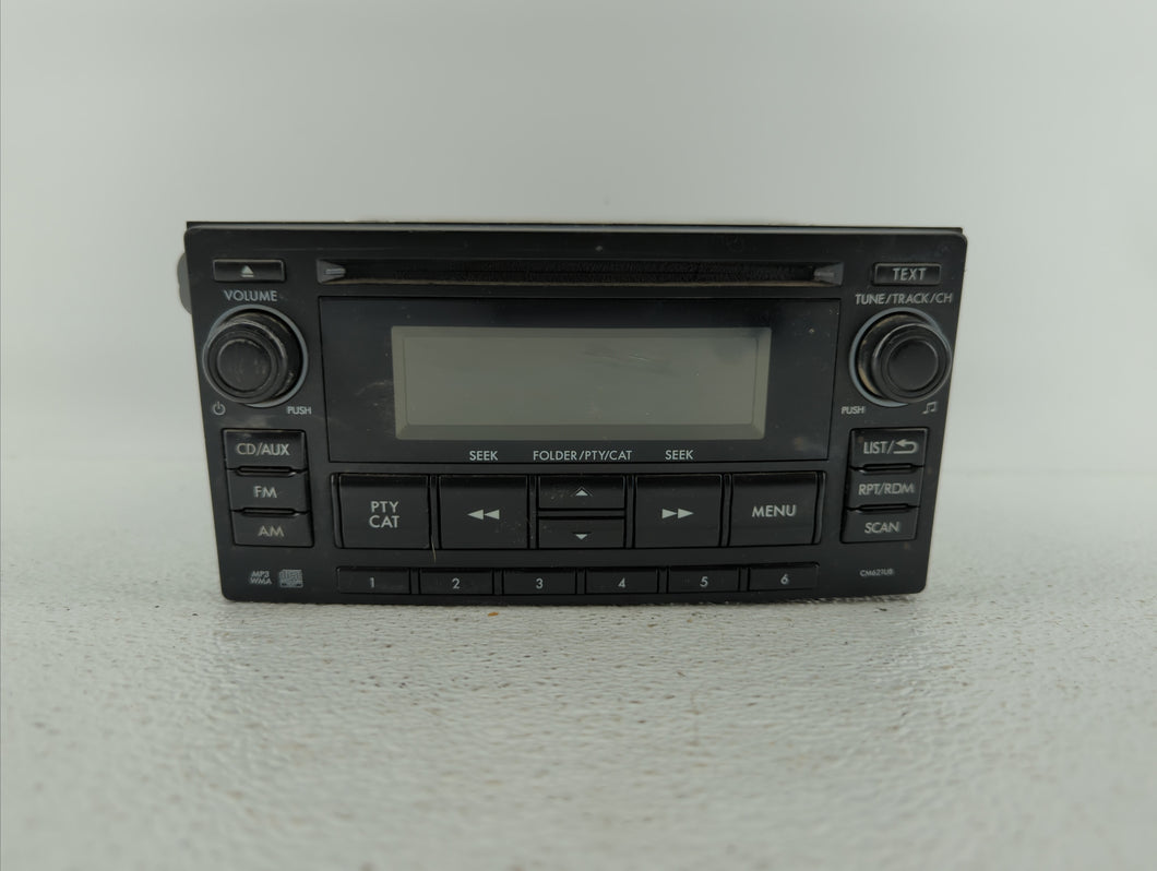 2012-2014 Subaru Impreza Radio AM FM Cd Player Receiver Replacement P/N:86201FJ600 86201FJ620 Fits 2012 2013 2014 OEM Used Auto Parts