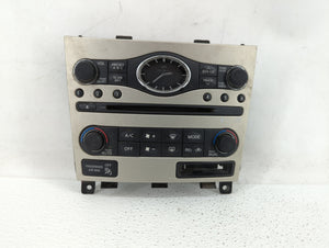 Infiniti G35 Radio Control Panel