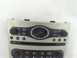 Infiniti G35 Radio Control Panel