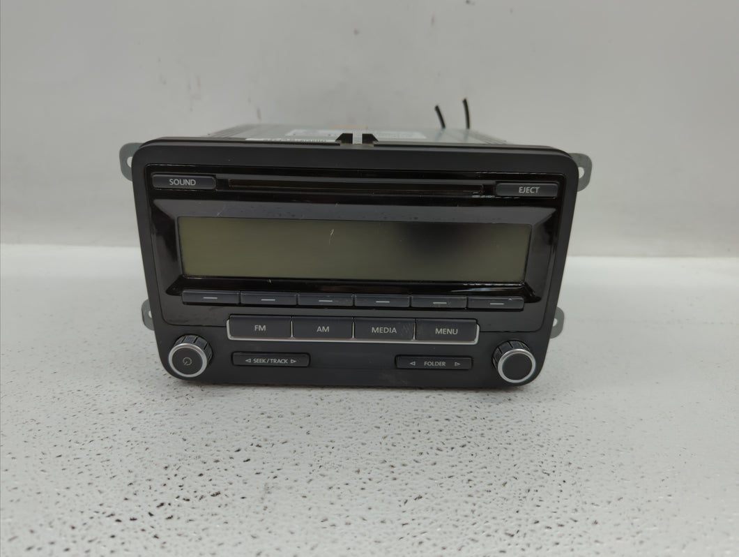 2012-2015 Volkswagen Passat Radio AM FM Cd Player Receiver Replacement P/N:1K0 035 164 F 1K0035164D Fits OEM Used Auto Parts