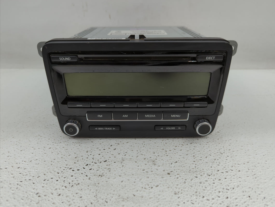 2012-2015 Volkswagen Passat Radio AM FM Cd Player Receiver Replacement P/N:1K0 035 164 F 1K0035164D Fits OEM Used Auto Parts