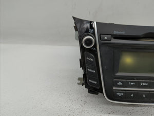 2014-2015 Hyundai Elantra Gt Radio AM FM Cd Player Receiver Replacement P/N:96170A5160 96170-A5160 Fits 2014 2015 OEM Used Auto Parts