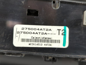 2015-2017 Nissan Sentra Climate Control Module Temperature AC/Heater Replacement P/N:275004AF2B 275004AT2A Fits 2015 2016 2017 OEM Used Auto Parts