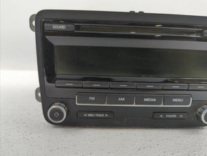 2011-2014 Volkswagen Jetta Radio AM FM Cd Player Receiver Replacement P/N:1K0 035 164 F 1K0035164D Fits OEM Used Auto Parts