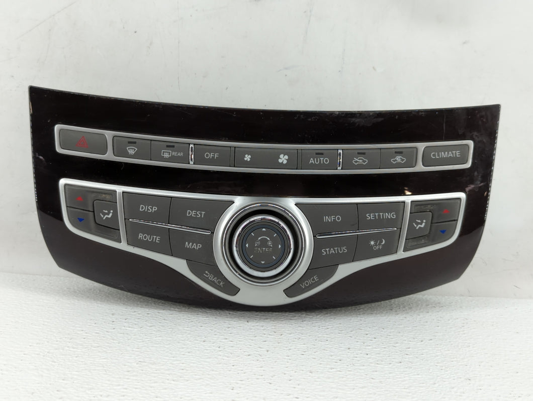 2011-2013 Infiniti M37 Radio Control Panel