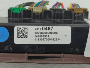 2013 Buick Enclave Climate Control Module Temperature AC/Heater Replacement P/N:23120467 Fits OEM Used Auto Parts