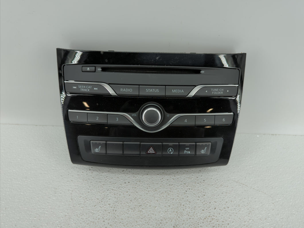 2017-2018 Infiniti Qx30 Radio Control Panel