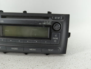 2012-2014 Toyota Prius C Radio AM FM Cd Player Receiver Replacement P/N:86120-52D10 Fits 2012 2013 2014 OEM Used Auto Parts