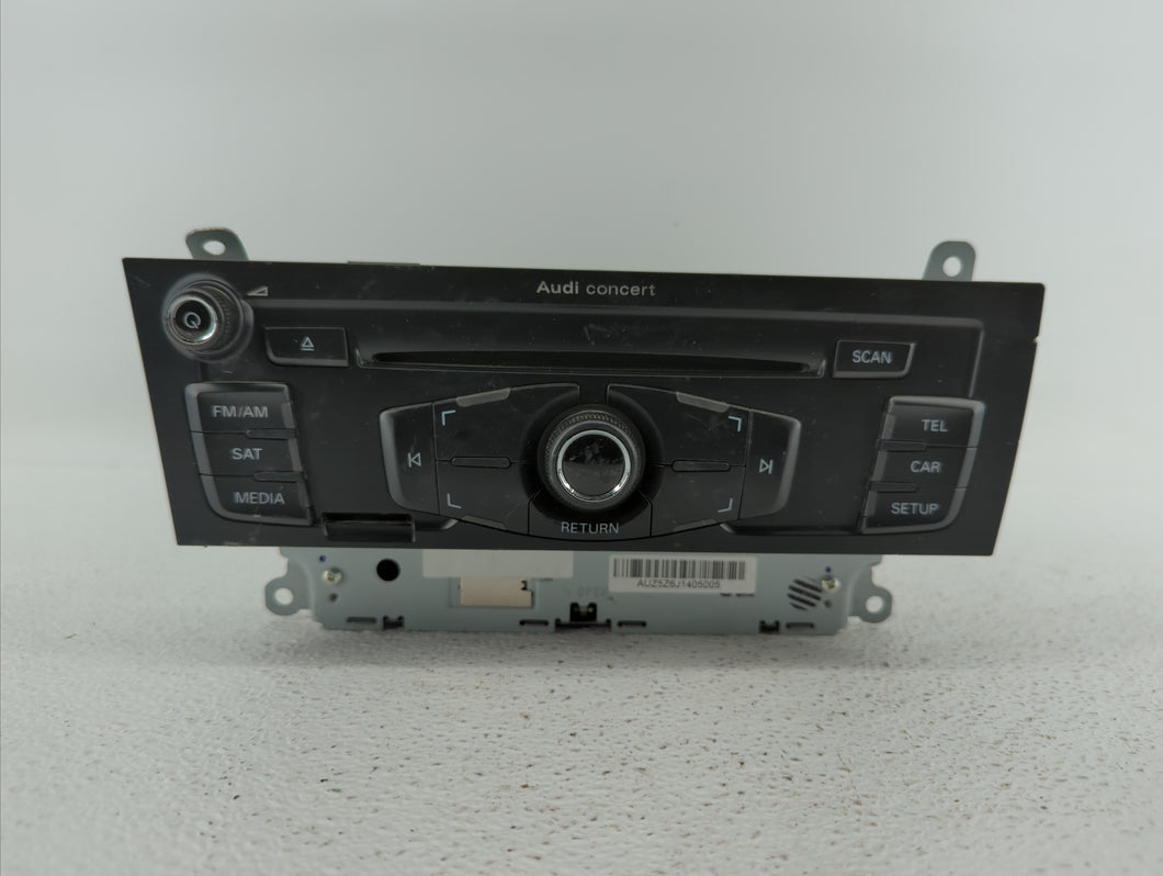 2010-2012 Audi A4 Radio AM FM Cd Player Receiver Replacement P/N:8T1 035 186 R 4G0035082C Fits OEM Used Auto Parts