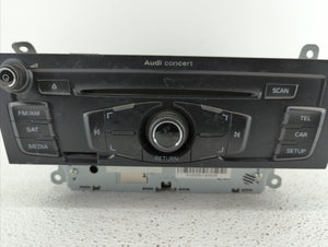 2010-2012 Audi A4 Radio AM FM Cd Player Receiver Replacement P/N:8T1 035 186 R 4G0035082C Fits OEM Used Auto Parts