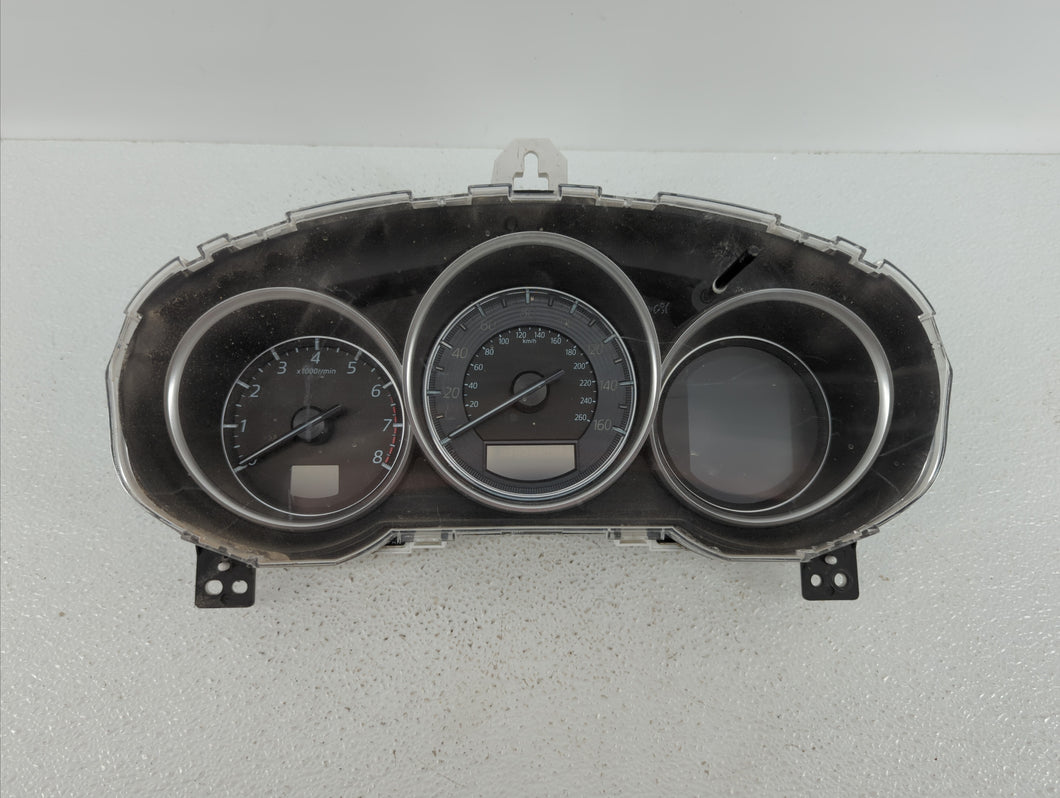 2014 Mazda 6 Instrument Cluster Speedometer Gauges P/N:GJR9D KD4555430 Fits OEM Used Auto Parts