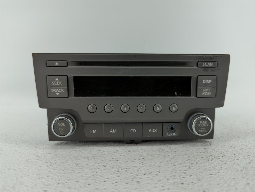 2013-2014 Nissan Sentra Radio AM FM Cd Player Receiver Replacement P/N:28185-3RA2A 28185-3RA2B Fits 2013 2014 OEM Used Auto Parts