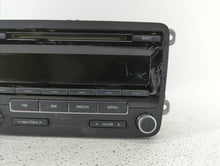 2011-2014 Volkswagen Jetta Radio AM FM Cd Player Receiver Replacement P/N:1K0 035 164 F 1K0035164D Fits OEM Used Auto Parts