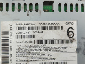 2013 Ford Explorer Radio AM FM Cd Player Receiver Replacement P/N:DB5T-19C107-CC DB5T-19C107-CB Fits OEM Used Auto Parts