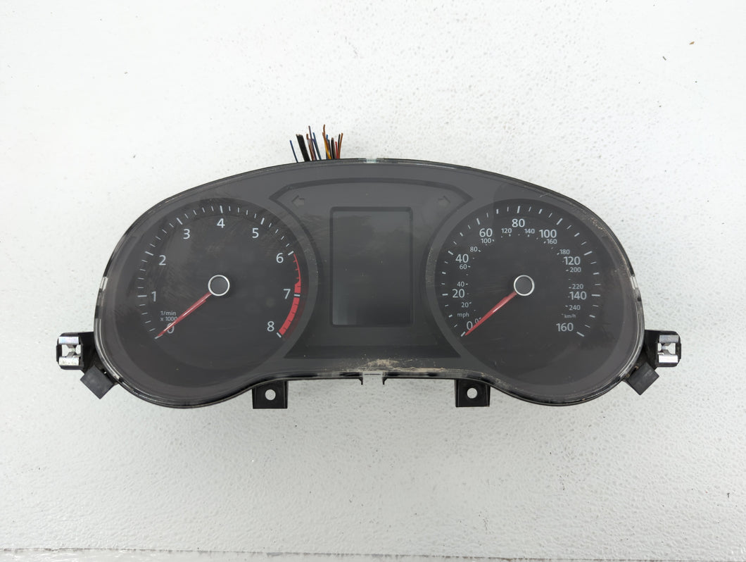 2015-2017 Volkswagen Jetta Instrument Cluster Speedometer Gauges P/N:5C6920976D 5C6920954B Fits 2015 2016 2017 OEM Used Auto Parts