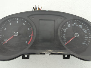 2015-2017 Volkswagen Jetta Instrument Cluster Speedometer Gauges P/N:5C6920976D 5C6920954B Fits 2015 2016 2017 OEM Used Auto Parts