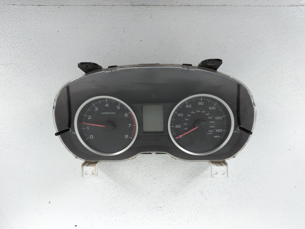 2015 Subaru Forester Instrument Cluster Speedometer Gauges P/N:85002SG660 Fits OEM Used Auto Parts