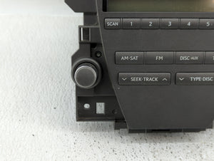 2007-2009 Lexus Es350 Radio AM FM Cd Player Receiver Replacement P/N:86120-33720-1 86120-33720 Fits 2007 2008 2009 OEM Used Auto Parts