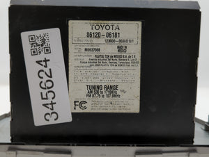 2007-2009 Toyota Camry Radio AM FM Cd Player Receiver Replacement P/N:86120-06182 86120-33890 Fits 2007 2008 2009 OEM Used Auto Parts