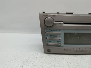 2007-2009 Toyota Camry Radio AM FM Cd Player Receiver Replacement P/N:86120-06190 86120-06182 Fits 2007 2008 2009 OEM Used Auto Parts