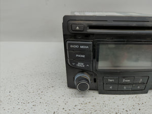 2012-2015 Hyundai Sonata Radio AM FM Cd Player Receiver Replacement P/N:96180-3Q600 96180-3Q700 Fits 2012 2013 2014 2015 OEM Used Auto Parts