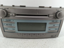 2007-2009 Toyota Camry Radio AM FM Cd Player Receiver Replacement P/N:86120-06182 86120-33890 Fits 2007 2008 2009 OEM Used Auto Parts