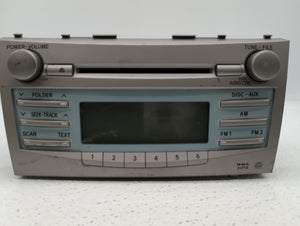 2007-2009 Toyota Camry Radio AM FM Cd Player Receiver Replacement P/N:86120-06182 86120-33890 Fits 2007 2008 2009 OEM Used Auto Parts