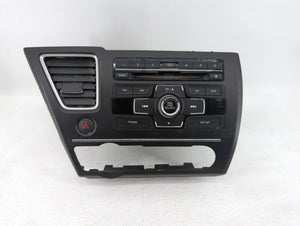 2014-2015 Honda Civic Radio AM FM Cd Player Receiver Replacement P/N:78260-TR3-A020-M1 39100-TR3-A314-M1 Fits 2014 2015 OEM Used Auto Parts