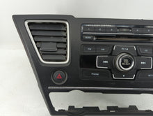 2014-2015 Honda Civic Radio AM FM Cd Player Receiver Replacement P/N:78260-TR3-A020-M1 39100-TR3-A314-M1 Fits 2014 2015 OEM Used Auto Parts