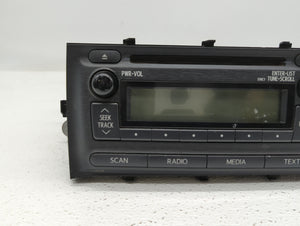 2012-2014 Toyota Prius C Radio AM FM Cd Player Receiver Replacement P/N:86120-52D10 Fits 2012 2013 2014 OEM Used Auto Parts