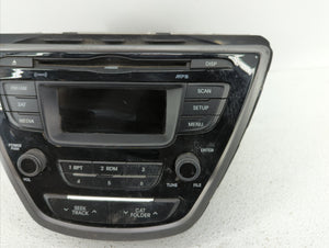 2014-2016 Hyundai Elantra Radio AM FM Cd Player Receiver Replacement P/N:96170-3X156GU Fits 2014 2015 2016 OEM Used Auto Parts