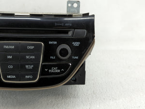 2013 Hyundai Genesis Radio AM FM Cd Player Receiver Replacement P/N:96180-2M117YHG Fits OEM Used Auto Parts