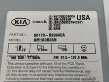 2014-2016 Kia Soul Radio AM FM Cd Player Receiver Replacement P/N:96170B2090 96170-B2090CA Fits 2014 2015 2016 OEM Used Auto Parts