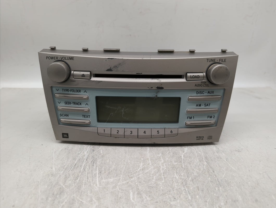 2007-2009 Toyota Camry Radio AM FM Cd Player Receiver Replacement P/N:86120-06190 86120-06191 Fits 2007 2008 2009 OEM Used Auto Parts