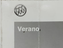 2013 Buick Verano Owners Manual Book Guide OEM Used Auto Parts