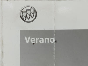 2013 Buick Verano Owners Manual Book Guide OEM Used Auto Parts