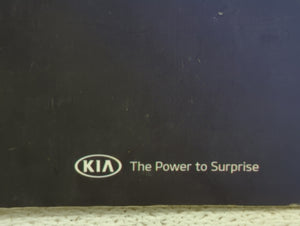 2015 Kia Sorento Owners Manual Book Guide P/N:A2P0-EU43D OEM Used Auto Parts