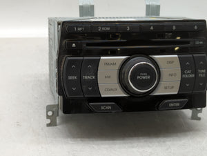 2009-2010 Hyundai Genesis Radio AM FM Cd Player Receiver Replacement P/N:96180-2M110 Fits 2009 2010 OEM Used Auto Parts