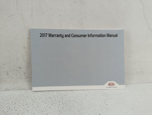 2017 Kia Sorento Owners Manual Book Guide OEM Used Auto Parts