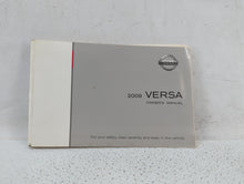 2009 Nissan Versa Owners Manual Book Guide OEM Used Auto Parts