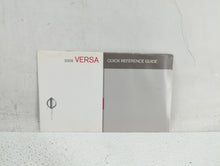 2009 Nissan Versa Owners Manual Book Guide OEM Used Auto Parts