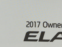 2017 Hyundai Elantra Owners Manual Book Guide OEM Used Auto Parts