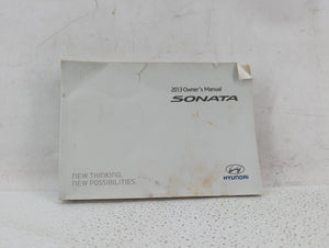 2013 Hyundai Sonata Owners Manual Book Guide OEM Used Auto Parts