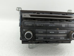 2015-2017 Hyundai Azera Radio AM FM Cd Player Receiver Replacement P/N:96560-3V530VD4 Fits 2015 2016 2017 OEM Used Auto Parts